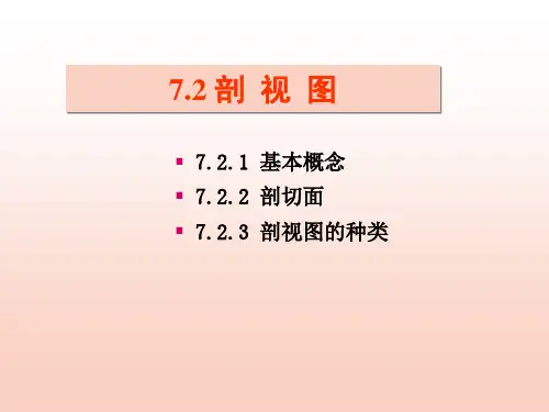 剖视图断面图