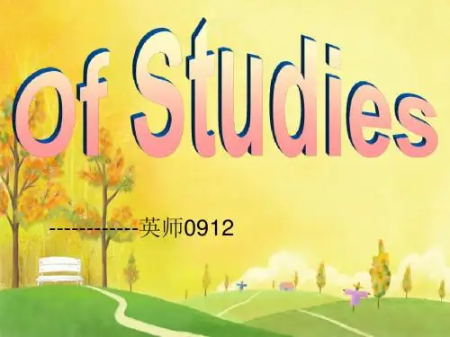 of studies(1)