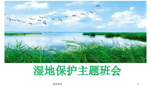 保护秦岭生态环境主题班会精PPT课件