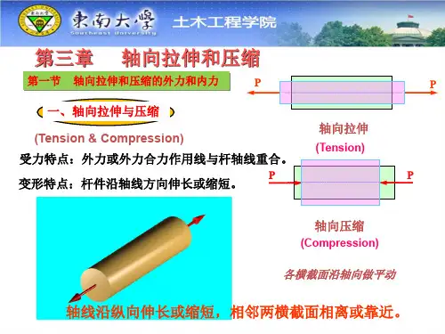 建筑力学第3章轴向拉伸与压缩