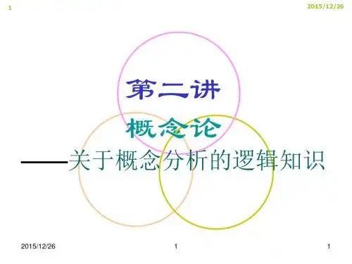 2013法律逻辑学讲义(第二讲)