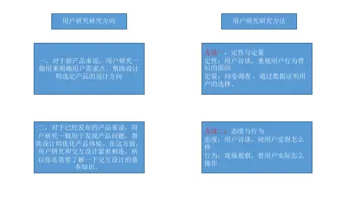 用户研究