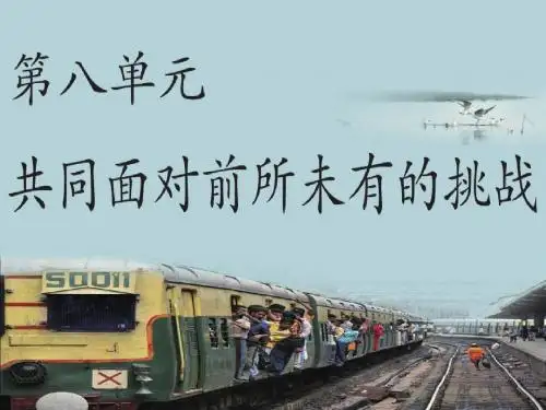 九下新教材8.1不断变化的人口2