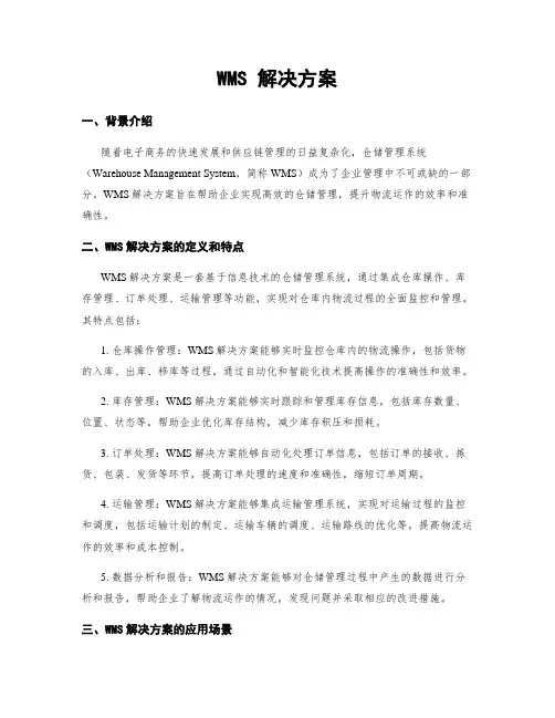 WMS 解决方案