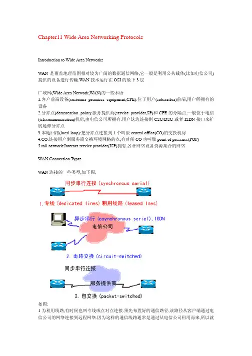 广域网协议