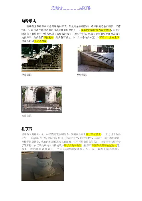 古建名词解释附图