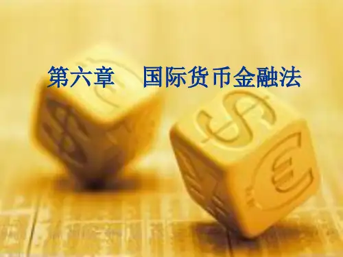 国际货币金融法