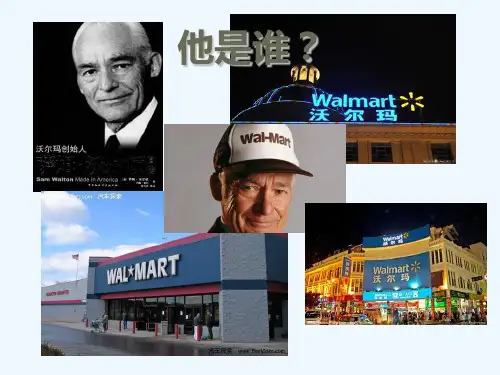 沃尔玛组织结构图