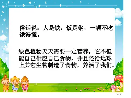 生物植物光合作用的实质精品苏教版七年级上公开课一等奖优质课大赛微课获奖课件