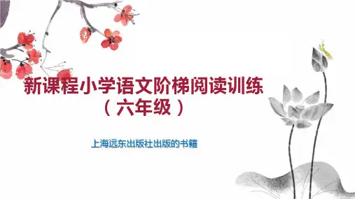 新课程小学语文阶梯阅读训练(六年级)