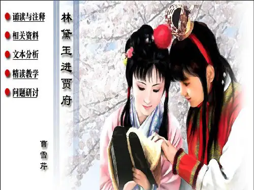 新人教版高中语文1林黛玉进贾府ppt课件