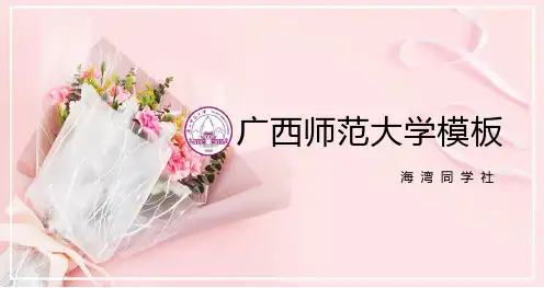 广西师范大学专用-文艺风格-PPT模板