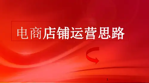 电子商务运营方案ppt课件
