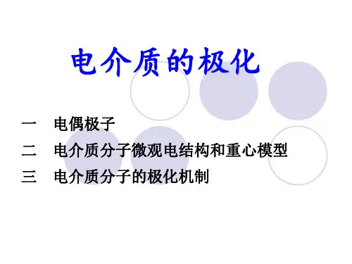 电介质的极化