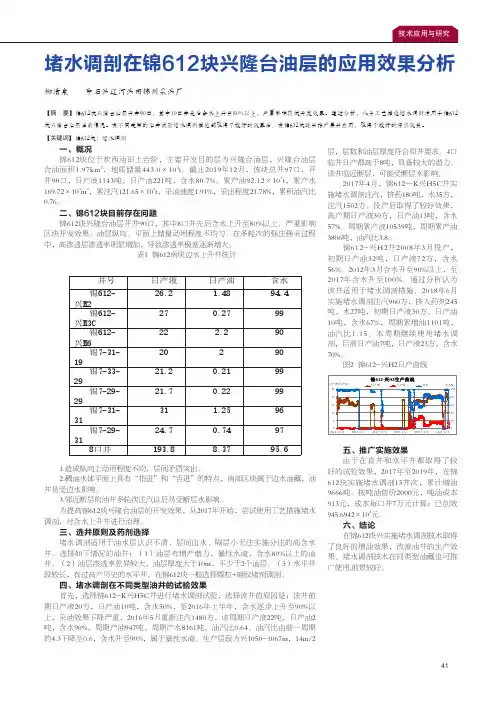 堵水调剖在锦612块兴隆台油层的应用效果分析