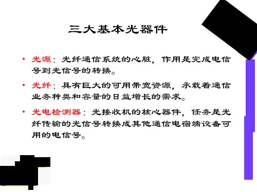 第五章光通信之光电检测器PPT课件