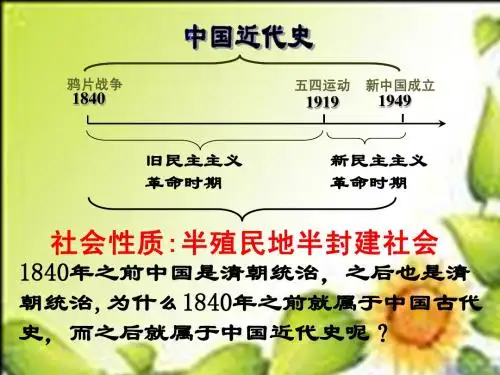 八年级上册历史第一课《鸦片战争》课件