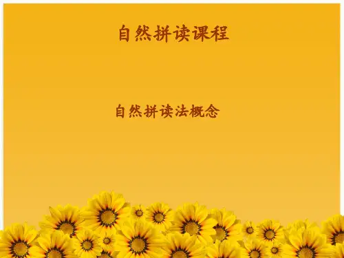 英语字母自然拼读 ppt课件