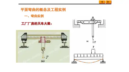 平面弯曲及梁的基本分类