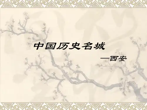 我的家乡——陕西