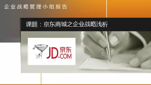 战略管理京东商城分析PPT课件