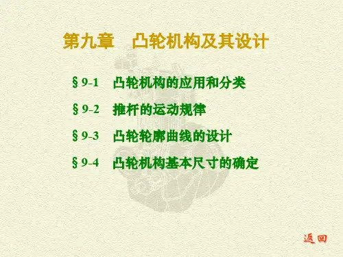 凸轮设计