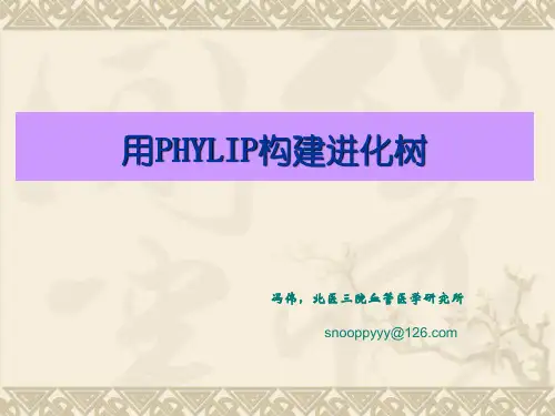 进化树(Phylogenetic_tree)