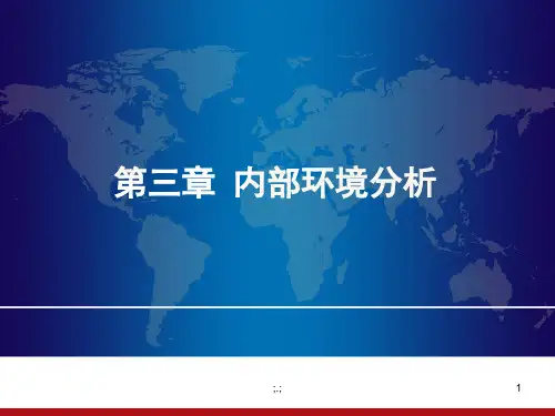 演示课件战略管理-内部环境分析.ppt