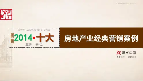 2014年房地产行业10大经典营销案例