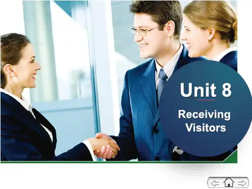 unit 8 receiving visitors 新视野商务英语视听说上 U8