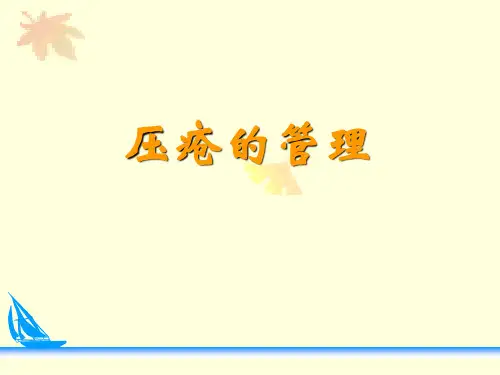 压疮的管理ppt