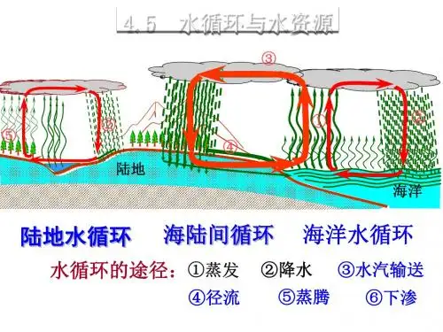 水循环与水资源 PPT课件6 粤教沪科版