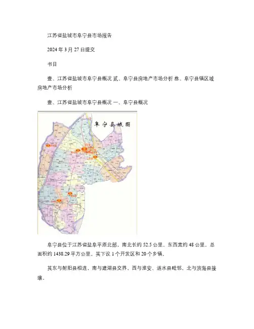 江苏省盐城市阜宁县房地产市场报告-2025年解读