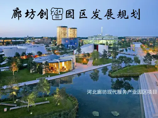 廊坊创智园区发展规划95P