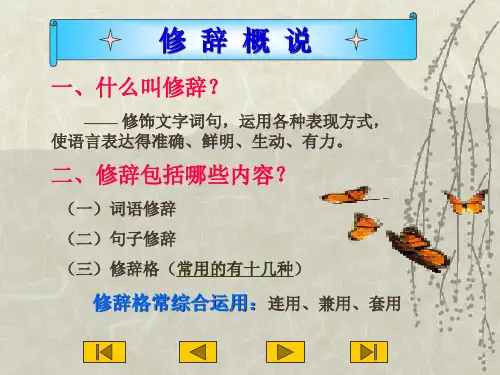 修辞格课件