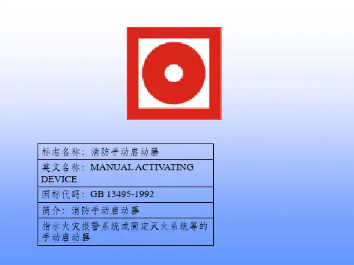 消防标志大全ppt课件