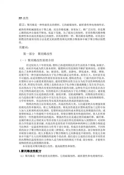 PP改性