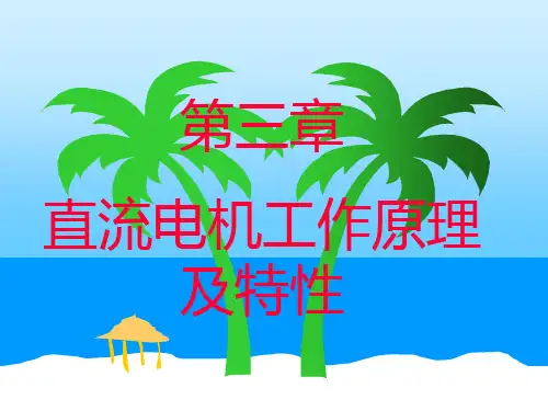机电传动第三章直流电机PPT课件