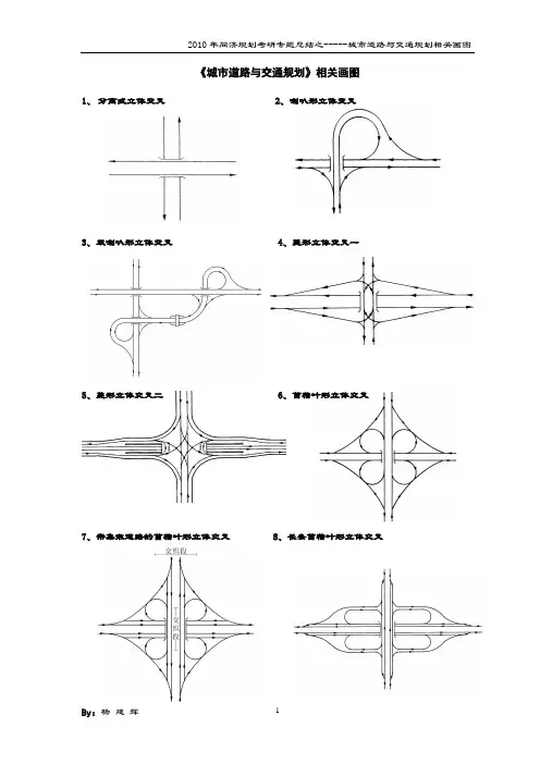 04城市道路与交通规划相关画图