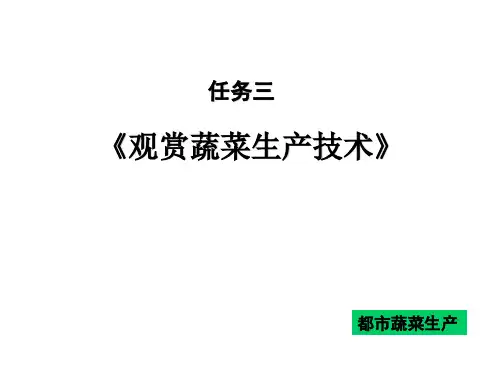 项目103观赏南瓜生产技术课件(共22张PPT)《蔬菜生产技术》同步教学(中国农业出版社)