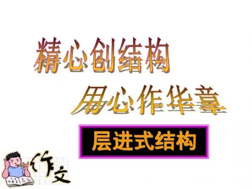 议论文入格训练三：结构之层进式