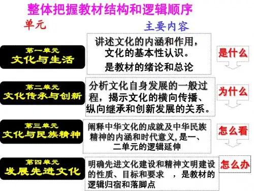 2014届高考政治文化生活一轮复习第一课文化与社会 2