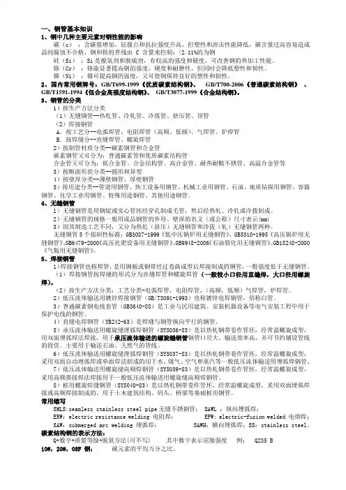 钢管学习总结