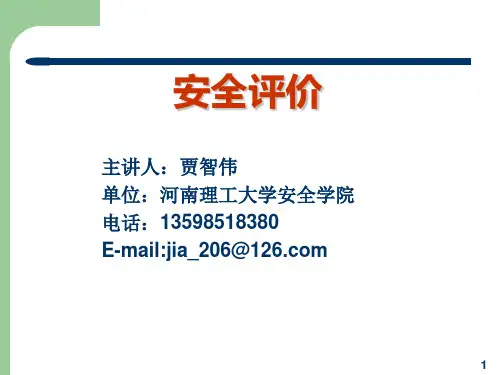 系统安全性分析-文档资料
