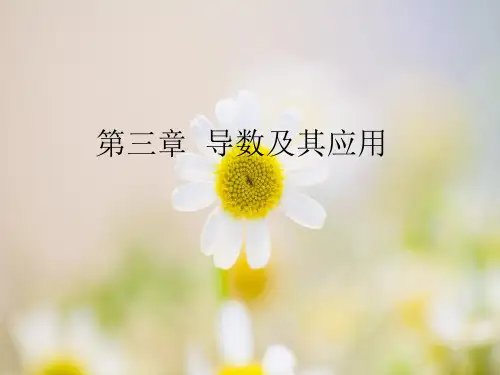 导数及其应用PPT教学课件