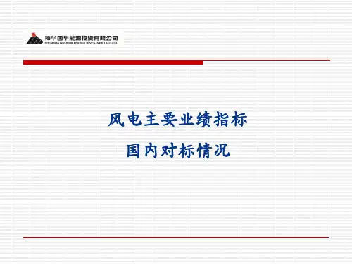 风电对标