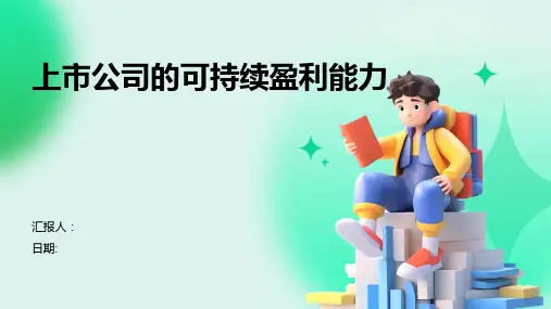 上市公司的可持续盈利能力