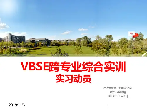 实习动员PPT课件