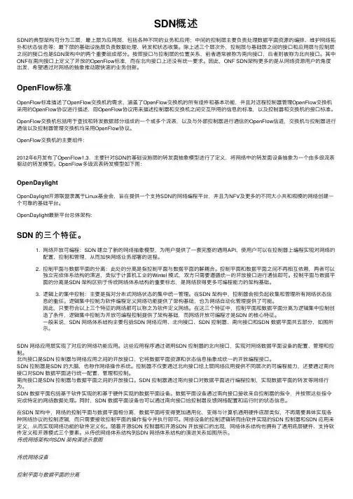 SDN概述——精选推荐