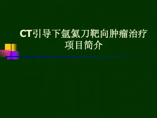 氩核刀技术简介